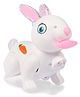 KiddyBuddy Musical Rabbit Toy With Light - White