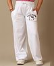 Kidsville Knit Hello Kitty Featuring Character Printed Joggers - Off White