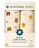 Nintara Baby Burp Cloths - 100% Organic Premium Muslin Cotton, Extra-Large 22