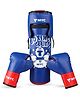 MYC Pack of 4 Kids Punching Bag Boxing Kit Set  for Karate | Bounce-Back Martial Arts Bag for Boys & Girls  (Age 4-11 Year)(BLUE)