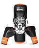 MYC Pack of 4 Kids Punching Bag Boxing Kit Set  for Karate | Bounce-Back Martial Arts Bag for Boys & Girls  (Age 4-11 Year)(BLACK)
