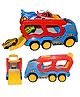 Lumo Brilliant Toys Jumbo Truck Push Free Wheel Car Transport Truck Toys For Kids, Fun Entertainment Kids Toys - (Pack of 1 - Color May Vary)