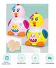 Lumo Brilliant Toys Musical Baby Chick Toys For Kids With Light-Up Feature, Educational Learning Toy, Includes 3 Eggs - (Pack of 1 - Color May Vary)