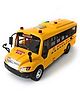 Lumo Brilliant Toys City School Bus Toys For Kids, Friction Powered Realistic City Bus Toys With Openable Doors, Lights And Sound, Fun Entertaiment Learning Kids Toys - Multicolor