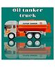 Lumo Brilliant Toys Super Tanker Truck Toys for Kids, Friction Powered Unbreakable Oil Tanker Truck With Lights and Sound Toys for Kids, Fun Entertaiment Kids Toys - Multicolor