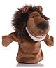 FunBlast Lion Shaped Soft Hand Puppet with Movable Open Mouth for Kids