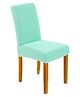 FunBlast Universal Velvet Chair Cover  Pack of 1 (Sky Blue)