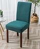 FunBlast Universal Velvet Chair Cover  Pack of 1 (Saga green)