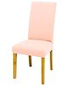 FunBlast Universal Velvet Chair Cover  Pack of 1 (Peach)