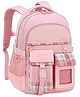 FunBlast Stylish School Backpack for Girls with Multiple Pockets - 15 Inches (Peach)