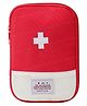 FunBlast Portable Medicine Storage Bag with Zipper Closure - (Red)