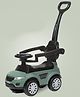 Dash 3in1 Ride On Toy Car with Parental Push Handle, Steering Wheel Under Seat Storage & Backrest | Ride On for Kids| Safe Sturdy & Fun -  Olive Green