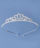 Babyhug Silver Plated Tiara Hairband - Silver