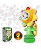 VikriDa Sunflower Bubble Machine Gun for Kids   Automatic Handheld Bubble Blower Toy with Colorful Lights, 20,000+ Bubbles per Minute- Multicolor