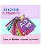 EDUSTAR Alphabet Keychain - Multicolor