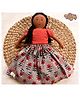 The Good doll - Nilah's Elder Sister Malai Girl Doll in Classic Grey - Height 38 cm