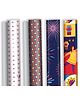 QIPS | NUKKAD Pack of 4 Multi-Design Rolls (20 Sheets) Gift Wrapping Paper - 19