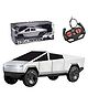 Sanjary Remote Control Cybertruck Toy 1:22 Scale RC Truck Gorgeous Lighting Rechargeable Battery 2.4GHz Wireless Controller All-Terrain color design may vary