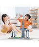 Sanjary Dubai Skyline Micro Building Blocks Set for Adult and Children 3000+ block set Assembly Construction 3D Toy color design may vary