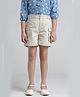 Under Fourteen Only Solid Shorts - Beige