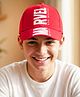 Pine Kids Marvel Cotton Knit Summer Cap with Avengers Graphics Red - Diameter 20 cm