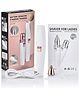 ARCADE TOYS Eyebrow Trimmer for Women, 2 in 1 Rechargeable Facial Hair Remover with Replaceable Heads, Professional Painless Personal Hair Removal Eyebrow Razor with Indicator Lights (MULTICOLOUR)