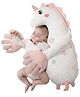 ARCADE TOYS Unicorn Baby Patter for Sleep, Baby Startle Prevention Sleep Aid Companion, Soothing Patting Sleeping Toy with Soothing Palm Pad, (Colour and design May Very)