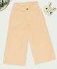 Pantaloons Junior Cotton Blend Denim Solid Jeans - Cream