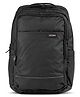 JUSTBAGS Steel Nomad Laptop Backpack Black 35L for Travel, Office, College - Height 19.5 Inches