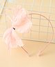 Babyhug Hair Band With Bow Applique - Pink