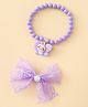 Babyhug Jewellery Set With Butterfly Applique - Purple