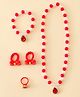 Babyhug Jewellery Set Free Size - Red & White