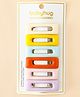 Babyhug Snap Clips Pack of 6 - Multicolor