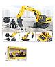 Sanjary Drilling Truck Excavator Toy  Engineering Construction Vehicle Model for Kids color design may vary