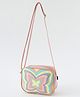 Babyhug Free Size Sling Bag With Butterfly Design - Multicolor