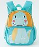 Babyhug Free Size Fashion Backpacks With Dino Design - Yellow & Blue