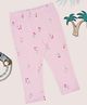 Pantaloons Baby Woven Floral Printed Jeggings - Pink