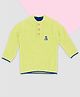 Pantaloons Baby Knit Full Sleeves A Alphabet Patch Detailed Sweater - Limegreen