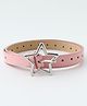 Pine Kids Belts with Star Shaped Buckle - Pink