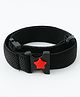 Babyhug Belt with Star on Buckle - Black