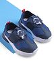 Cute Walk by Babyhug Sneaker Shoes With Velcro Closure & Astronaut Applique - Blue