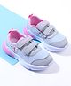 Cute Walk by Babyhug Velcro Closure Sneaker with Unicorn Applique - Grey