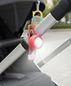 Safe-O-Kid Universal Baby Stroller LED Light  Waterproof, Multipurpose, Adjustable Night Lights with Batteries for Outdoor Safety, Red, Pack of 2
