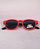 DukieKooky Solid Polarized UV Protected Wayfarer Sunglasses - Red