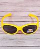 Dukiekooky Solid Polarized UV Protected Oval Sunglasses - Yellow