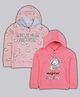 Plum Tree Cotton Knit Pack Of 2 Full Sleeves Unicorn Printed & Glitter Detailed Light Winter Hooded Sweatshirts - Pink