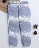 BAATCHEET Cotton Woven Tie Dye Joggers - Blue