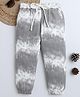 BAATCHEET Cotton Woven Tie Dye Joggers - Grey
