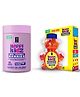 British Life Sciences Happi Kidz Calcium+Vitamin D3 Gummies & Happi Kids Iron+Vitamin C Gummies Combo | Natural, Strong Bones, Muscles and Teeth, Boosts Immunity