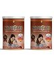 British Life Sciences Natocare Lactation Supplement | Breastfeeding Supplement | Shatavari, Silymarin & Fenugreek | Breast Milk Supply | Calcium & Vitamin D | Dutch Chocolate Flavor | 200g (Pack of 2)